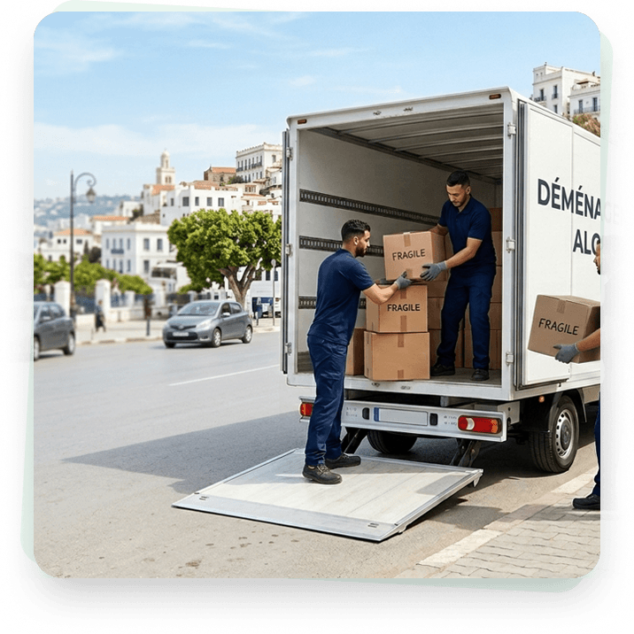 Déménagement Algérie